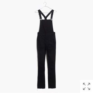 Madewell Skinny Overalls: raw-hem edition Size M